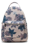 Herschel Supply Co Nova Backpack In Moonbeam Floral Waves