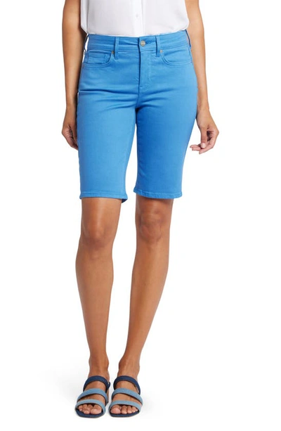 Nydj Briella Bermuda Shorts In Greek Sea