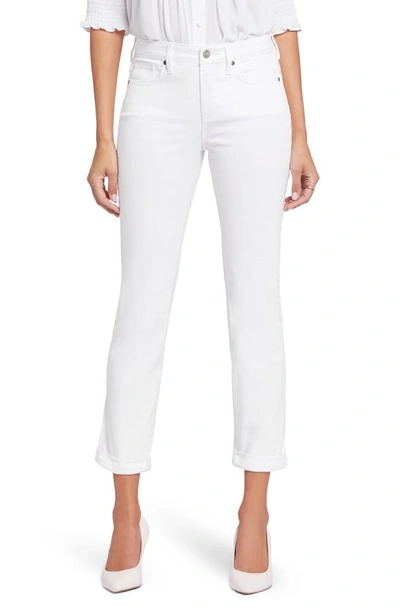 Nydj Sheri Slim Ankle Jeans In Optic White