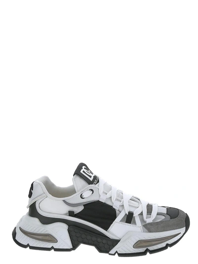 Dolce & Gabbana Lace Up Sneaker In White