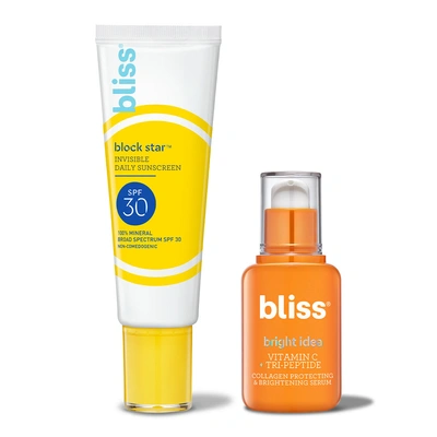 Bliss World Store Brighten & Block Duo In White