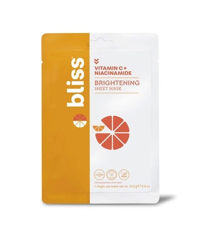 Bliss Brightening Sheet Mask In White