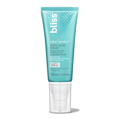 Bliss Clear Genius Body Acne Spray In White