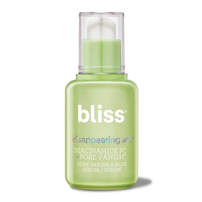 Bliss Disappearing Act Serum In White