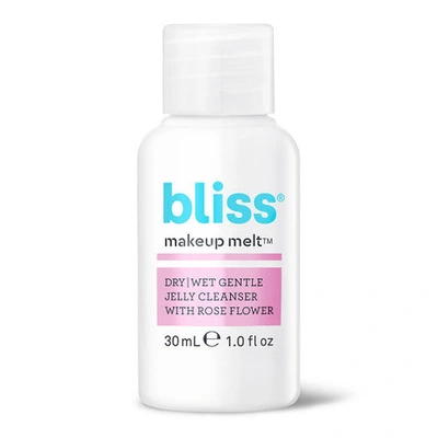 Bliss Makeup Melt Cleanser Deluxe Sample Size In White