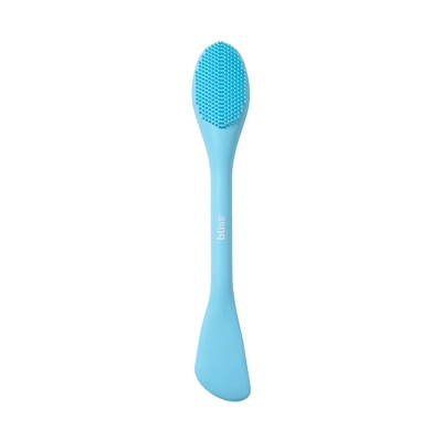 Bliss World Store Mask For More Dual-ended Facial Exfoliator & Mask Spatula In White