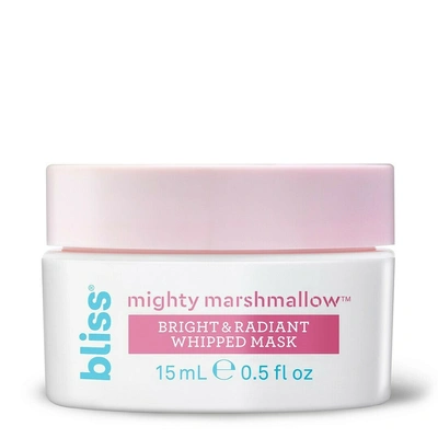 Bliss Mighty Marshmallow Brightening Face Mask Mini In White