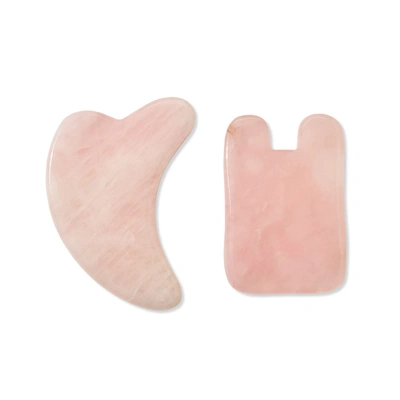 Bliss World Store Rose Gold Rescue Gua Sha In White