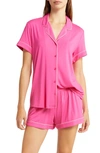 Nordstrom Moonlight Eco Short Pajamas In Pink Yarrow