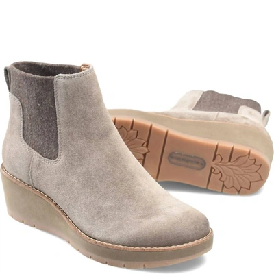 Comfortiva Ferna Wedge In Taupe In Grey