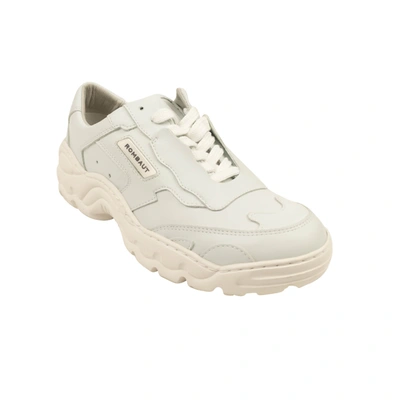 Rombaut White Leather Boccaccio Low Sneakers In Multi