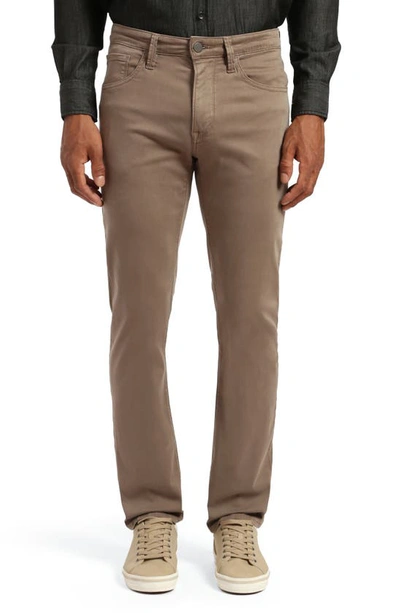 34 Heritage Courage Straight Leg Five-pocket Pants In Walnut Twill