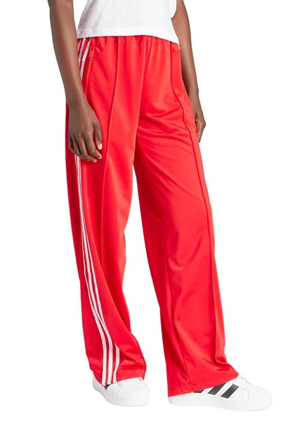 Adidas Originals Firebird Recycled Polyester Track Trousers In Better Scarlet