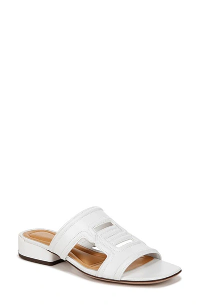 Sarto By Franco Sarto Marina Slide Sandal In White