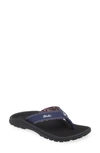 Olukai Ohana Flip Flop In Navy / Onyx