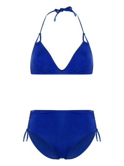 Eres Remix Java Triangle Bikini Set In Light Blue