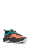 Merrell Mqm 3 Trail Running Shoe In Teal/ Orange Multi