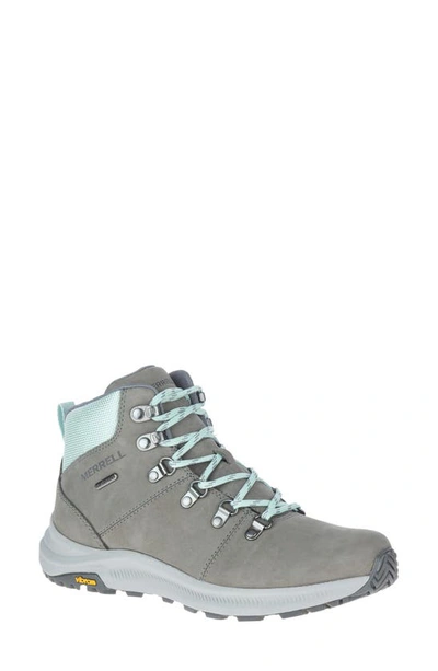 Merrell Ontario Mid 2 Waterproof Hiking Boot In Charcoal