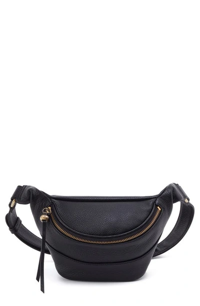 Hobo Jett Leather Belt Bag In Black