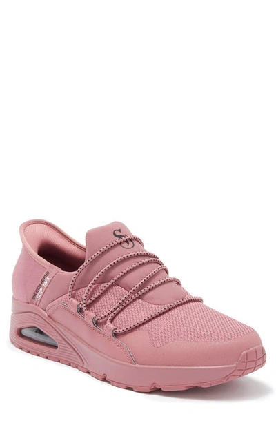 Skechers Uno-laid Back Sneaker In Rose