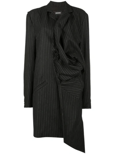 Moohong Oversized Deconstructed Coat - Black