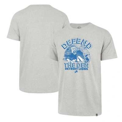 47 ' Gray Detroit Lions Regional Franklin T-shirt