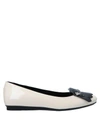 Tod's Loafers In Ivory