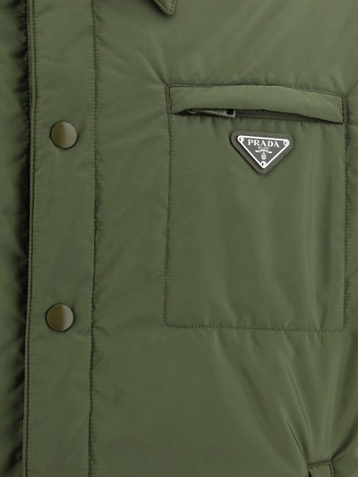 Prada Jackets In Militare