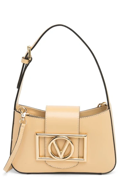 Valentino By Mario Valentino Kai Super V Leather Satchel In Creamy