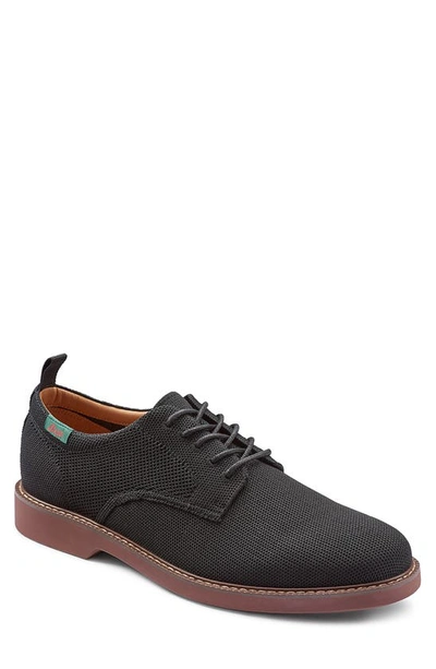 G.h.bass Pasadena Plain Toe Knit Derby In Black