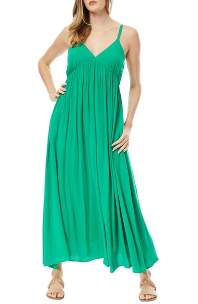 By Design Sasha Crinkle Maxi Dress In Jelly Bean