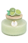 Portofino Candles Decorative Lid Scented Jar Candle In Green