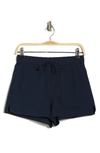 Yogalicious Citylite Hailey Hiking Shorts In Navy Blazer