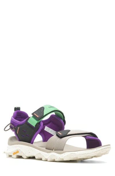 Merrell Speed Fusion Strap Hiking Sandal In Moon Rock