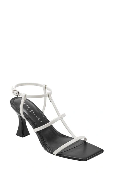 Marc Fisher Ltd Dennie Ankle Strap Sandal In Ivory