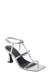 Marc Fisher Ltd Dennie Ankle Strap Sandal In Silver