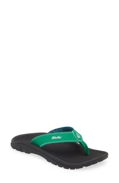 Olukai Ohana Flip Flop In Bamboo / Black