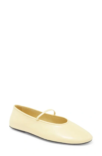 Jeffrey Campbell Dancerina Ballet Flat In Yellow