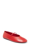 Jeffrey Campbell Dancerina Ballet Flat In Red