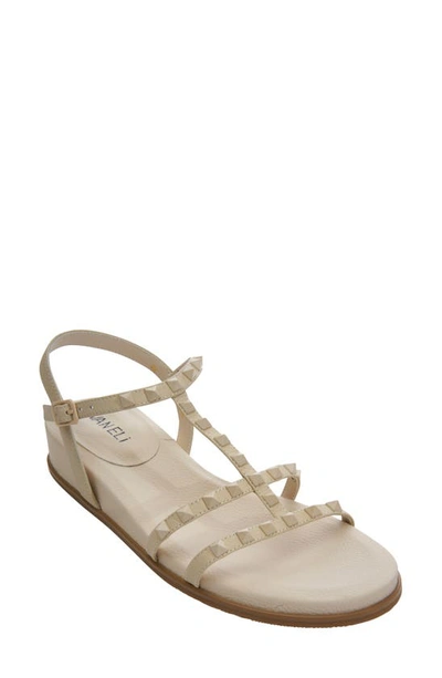 Vaneli Nelina T-strap Sandal In Cream