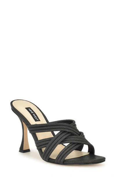 Nine West Tracee Slide Sandal In Black