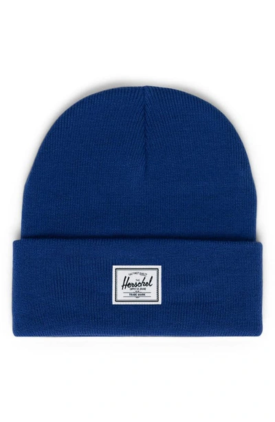 Herschel Supply Co Elmer Knit Beanie In Bluing