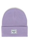 Herschel Supply Co Elmer Knit Beanie In Purple Rose