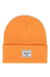 Herschel Supply Co Elmer Knit Beanie In Tangerine