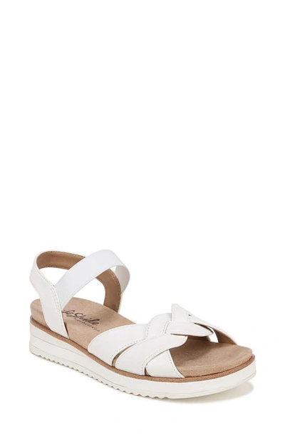 Lifestride Zuri Platform Sandal In White