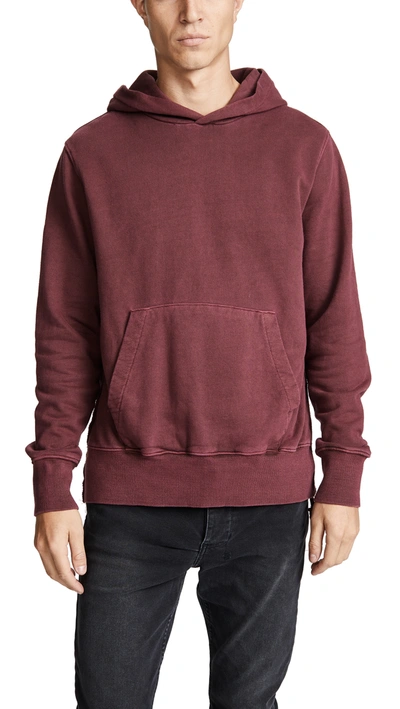 Ksubi Seeing Lines Hoodie In Red