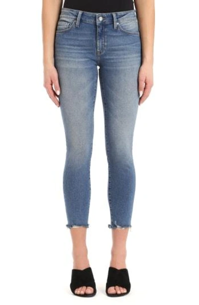 Mavi Jeans Adriana Ankle Skinny Jeans In Shaded 80s Vintage