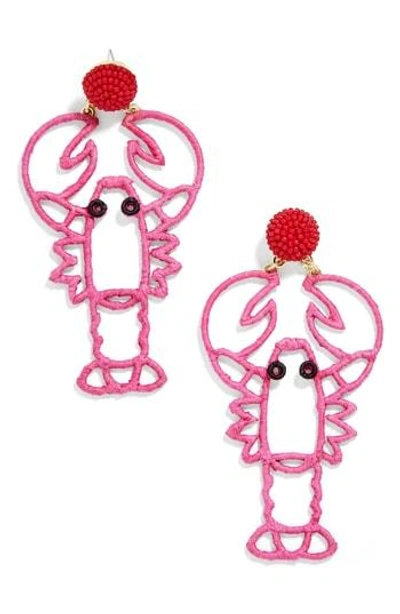 Baublebar Sebastian Lobster Drop Earrings In Pink