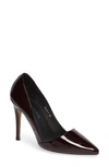 Alias Mae Talise Pump In Burgundy Patent Leather