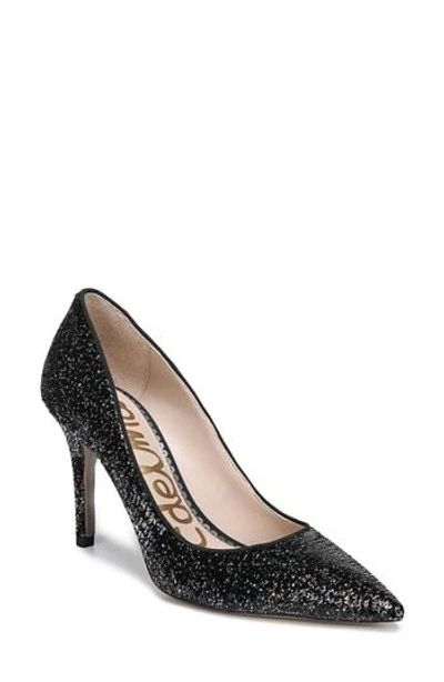 Sam Edelman Margie Pump In Black Sequins